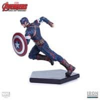 AVENGERS AGE OF ULTRON CAPTAIN AMERICA 1:10 ART SCALE STATUE FROM IRON STUDIOS