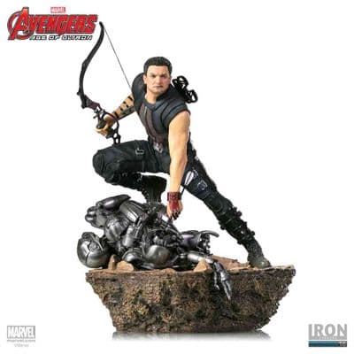 AVENGERS AGE OF ULTRON HAWKEYE 1:6 SCALE DIORAMA STATUE FROM IRON STUDIOS