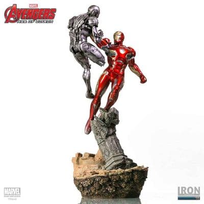 AVENGERS AGE OF ULTRON IRON MAN MARK XLV 1:6 SCALE DIORAMA STATUE FROM IRON STUDIOS