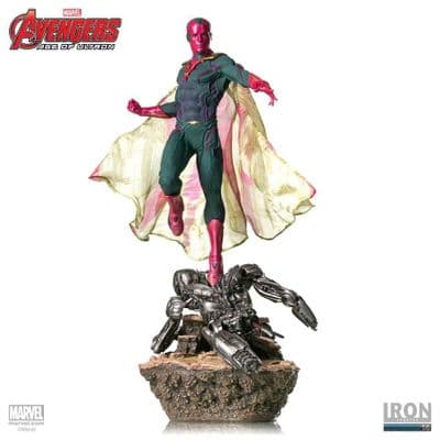 AVENGERS AGE OF ULTRON VISION 1:6 SCALE DIORAMA STATUE FROM IRON STUDIOS