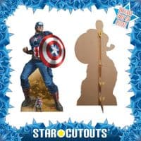 AVENGERS CAPTAIN AMERICA EARTHS MIGHTIEST HERO LIFE SIZE CARDBOARD CUT OUT