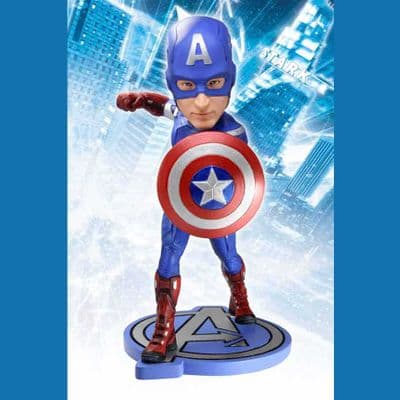 AVENGERS CAPTAIN AMERICA HEAD KNOCKER FROM NECA