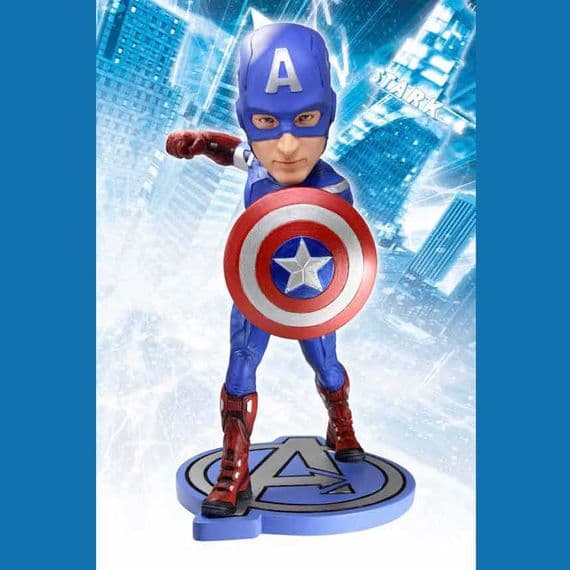 AVENGERS CAPTAIN AMERICA HEAD KNOCKER FROM NECA