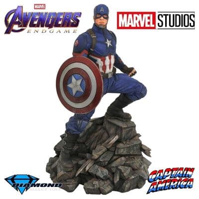 AVENGERS: ENDGAME MARVEL MOVIE PREMIER COLLECTION STATUE CAPTAIN AMERICA FROM DIAMOND SELECT TOYS