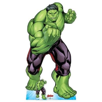 AVENGERS HULK LIFE SIZE CARDBOARD CUT OUT