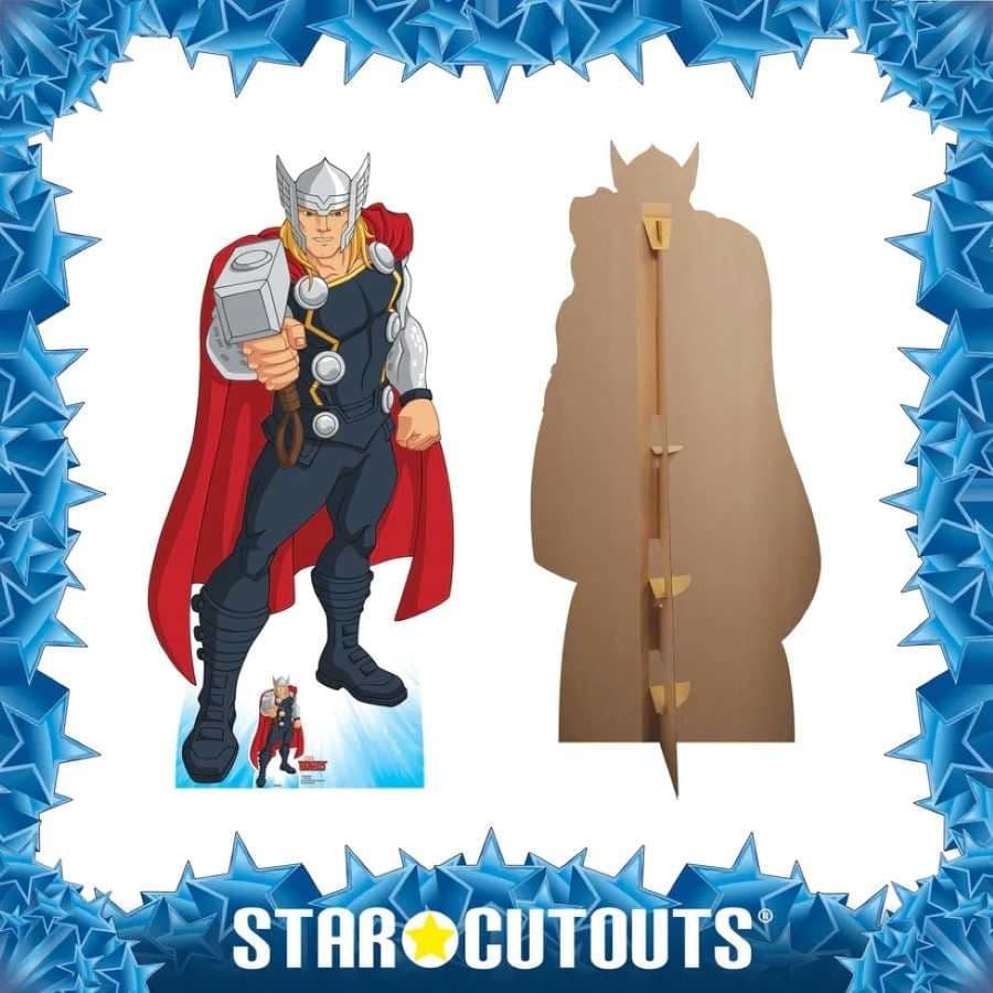 AVENGERS THOR COMIC STYLE CARDBOARD CUT OUT