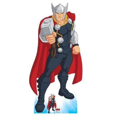 AVENGERS THOR COMIC STYLE CARDBOARD CUT OUT