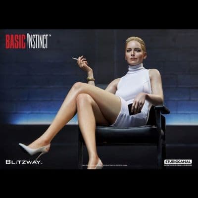BASIC INSTINCT 1992: SHARON STONE SUPERB 1:4 SCALE HYBRID STATUE FROM BLITZWAY