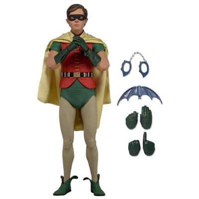 BATMAN 1:4 SCALE 1966 TV SERIES ROBIN (BURT WARD) ACTION FIGURE FROM NECA