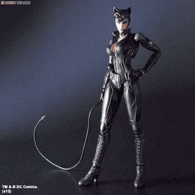 BATMAN ARKHAM CITY PLAY ARTS KAI CATWOMAN FROM SQUARE ENIX