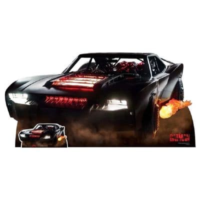 BATMAN FILM 2022 BATMOBILE CAR LARGE CARDBOARD CUT OUT