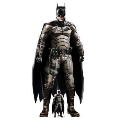 BATMAN FILM 2022 ROBERT PATTINSON GRAPHIC ART STYLE LIFE SIZE CARDBOARD CUT OUT