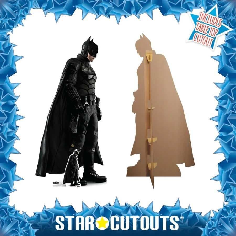 BATMAN FILM 2022 ROBERT PATTINSON LIFE SIZE CARDBOARD CUT OUT