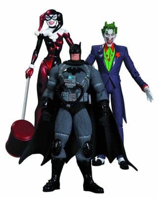 BATMAN HUSH - JOKER, HARLEY AND BATMAN ACTION FIGURE 3 PACK FROM DC COMICS