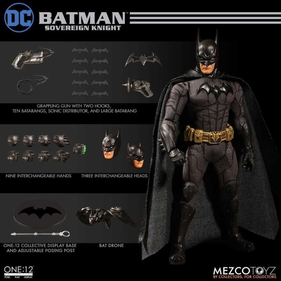 アメコミ MEZCO ONE:12 COLLECTIVE THE BATMAN Batman do Futuro DC Comics One:12 Collective Mezco Toyz - Prime