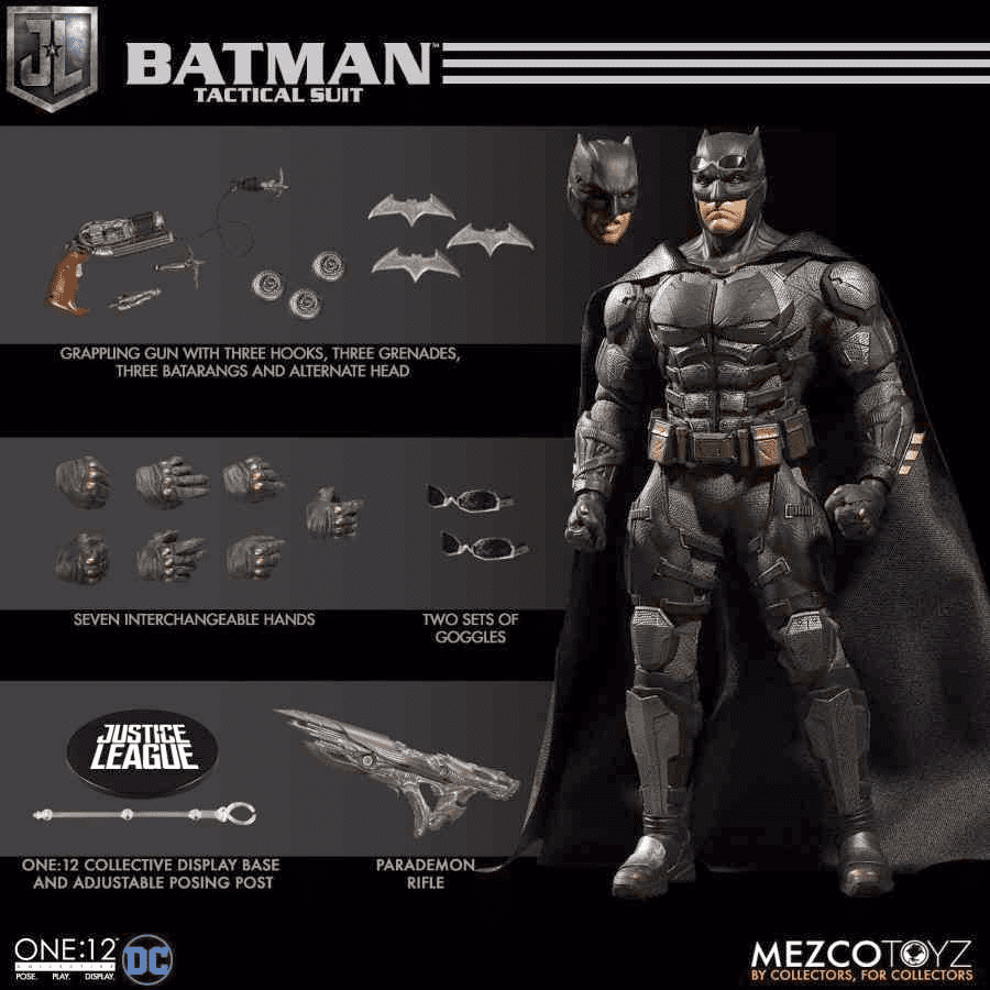 mezco one:12collective アーマードバットマン Mezco The Batman One:12 Collective Batman Action Figure – Kapow Toys