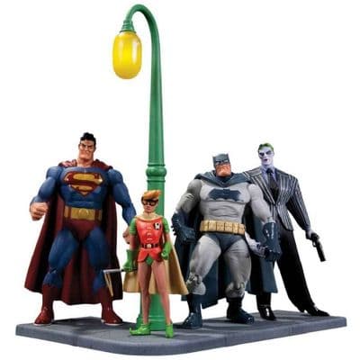 BATMAN THE DARK KNIGHT RETURNS ACTION FIGURE 4 PACK FROM DC COMICS