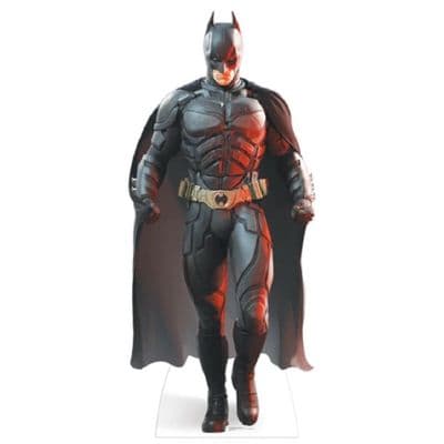 BATMAN THE DARK KNIGHT RISES CHRISTIAN BALE LIFE SIZE CARDBOARD CUT OUT