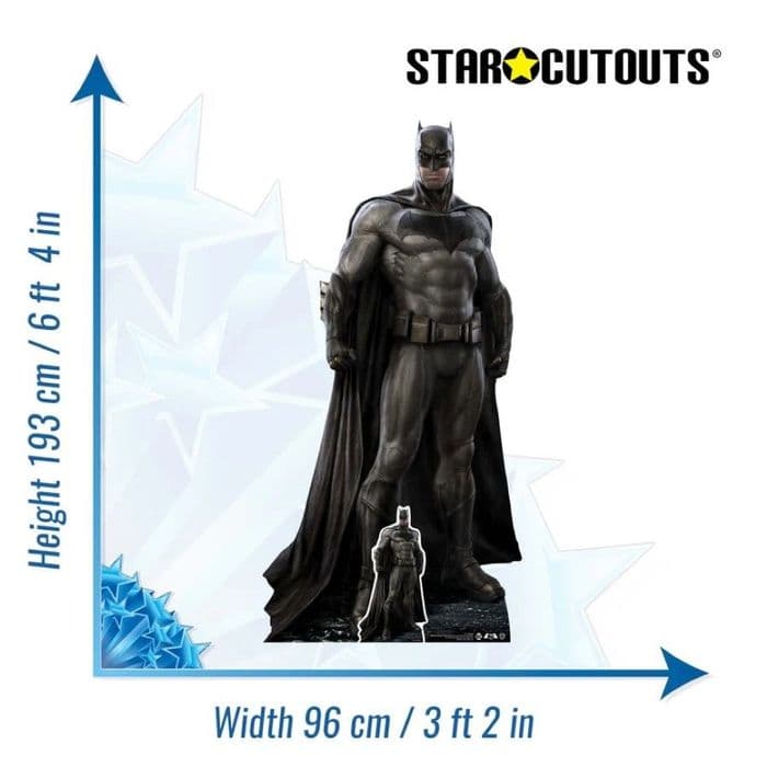 BATMAN V SUPERMAN BATMAN BEN AFFLECK LIFE SIZE CARDBOARD CUT OUT