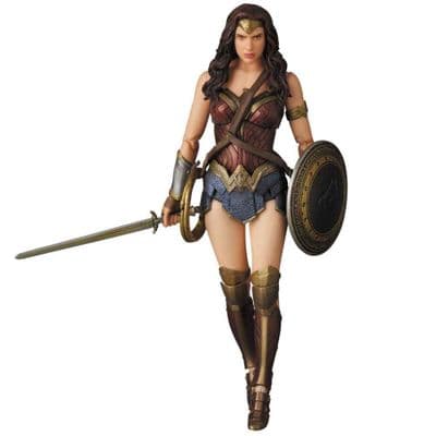 BATMAN V SUPERMAN: DAWN OF JUSTICE MAFEX WONDER WOMAN ACTION FIGURE FROM MEDICOM TOYS