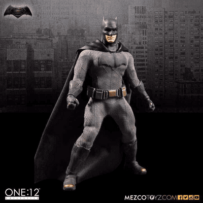 BATMAN V SUPERMAN: DAWN OF JUSTICE ONE:12 COLLECTIVE BATMAN ACTION FIGURE FROM MEZCO TOYZ
