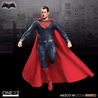 BATMAN V SUPERMAN: DAWN OF JUSTICE ONE:12 COLLECTIVE SUPERMAN ACTION FIGURE FROM MEZCO TOYZ