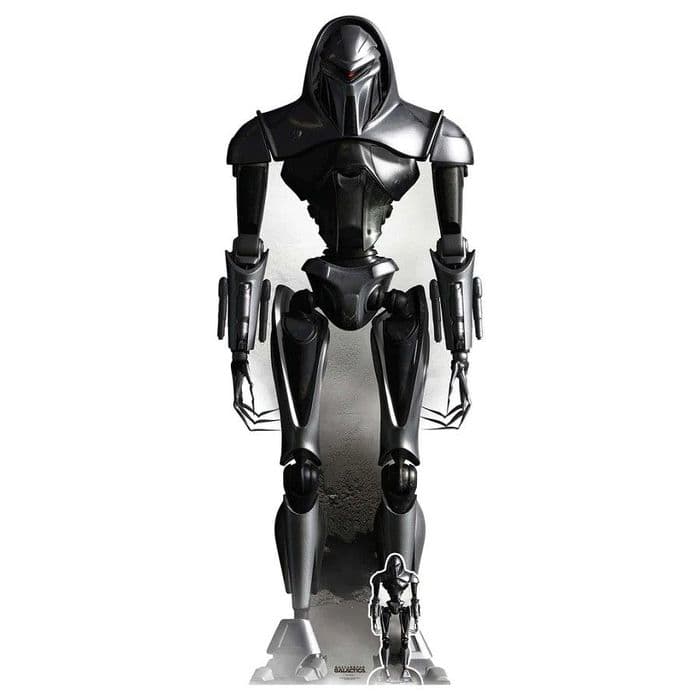 BATTLESTAR GALACTICA CYLON LIFE SIZE CARDBOARD CUT OUT