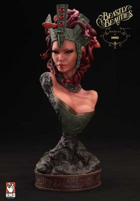 BEASTLY BEAUTIES 1:2 SCALE MEDUSA PREMIUM BUST FROM HMO COLLECTIBLES