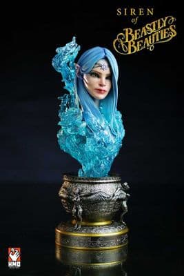 BEASTLY BEAUTIES 1:2 SCALE SIREN PREMIUM BUST FROM HMO COLLECTIBLES