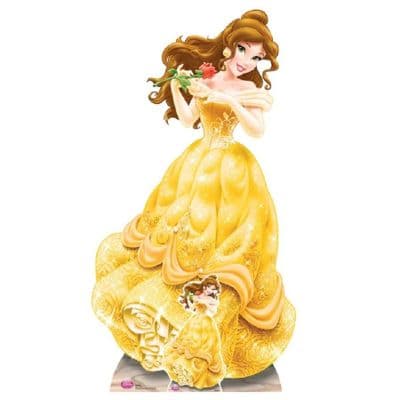 BEAUTY AND THE BEAST BELLE CARDBOARD CUT OUT