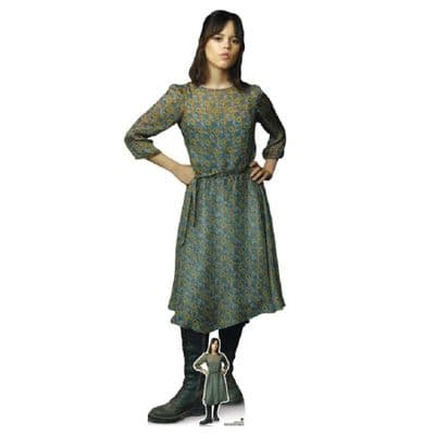 BEETLEJUICE BEETLEJUICE ASTRID DEETZ JENNA ORTEGA LIFE SIZE CARDBOARD CUT OUT