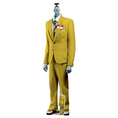 BEETLEJUICE BEETLEJUICE BOB THE SHRINKER LIFE SIZE CARDBOARD CUT OUT