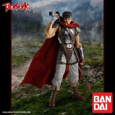 BERSERK S.H.FIGUARTS NOSFERATU GUTS THE BAND OF THE HAWK ACTION FIGURE  FROM BANDAI TAMASHII NATIONS