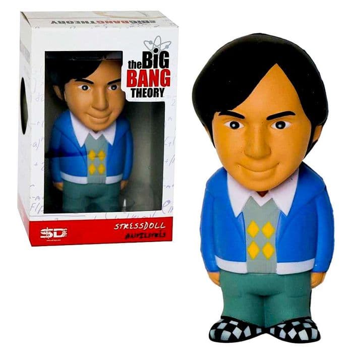 BIG BANG THEORY RAJESH KOOTHRAPPALI STRESS DOLL FROM SD TOYS