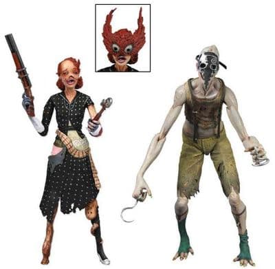 BIOSHOCK 2 CRAWLER SPLICER AND LADY SMITH SPLICER EXCLUSIVE 2 PACK FROM NECA