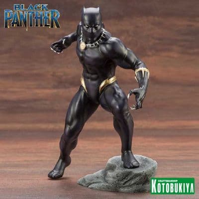 BLACK PANTHER 1:10 SCALE ARTFX+STATUE FROM KOTOBUKIYA