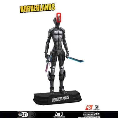 BORDERLANDS ZERO ACTION FIGURE FROM MCFARLANE TOYS