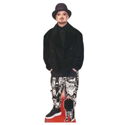 BOY GEORGE LIFE SIZE CARDBOARD CUT OUT