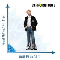 BTS BANGTAN BOYS RM IN BLUE JEANS LIFE SIZE CARDBOARD CUT OUT