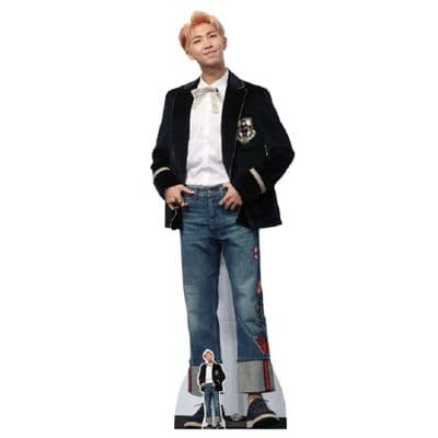 BTS BANGTAN BOYS RM IN BLUE JEANS LIFE SIZE CARDBOARD CUT OUT