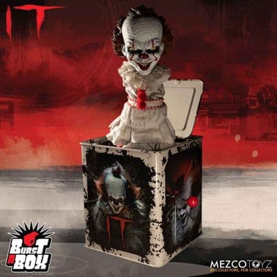 BURST-A-BOX IT (2017) PENNYWISE FROM MEZCO TOYZ
