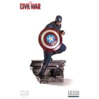 CAPTAIN AMERICA CIVIL WAR 1:4 SCALE CAPTAIN AMERICA AND ANT-MAN LEGACY  STATUE FROM IRON STUDIOS