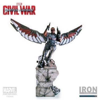 CAPTAIN AMERICA CIVIL WAR 1:4 SCALE FALCON LEGACY REPLICA STATUE FROM IRON STUDIOS