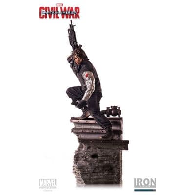 CAPTAIN AMERICA CIVIL WAR 1:4 SCALE WINTER SOLDIER LEGACY REPLICA STATUE FROM IRON STUDIOS