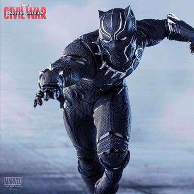 CAPTAIN AMERICA CIVIL WAR BLACK PANTHER 1:10 ART SCALE STATUE FROM IRON STUDIOS