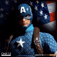 CAPTAIN AMERICA ONE:12 COLLECTIVE ACTION FIGURE FROM MEZCO TOYZ