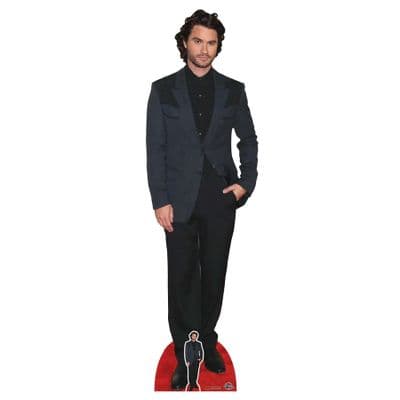 CHASE STOKES IN BLACK SUIT LIFE SIZE CARDBOARD CUT OUT