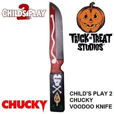 CHILD'S PLAY 2 PROP REPLICA 1:1 CHUCKY VOODOO KNIFE FROM TRICK OR TREAT STUDIOS