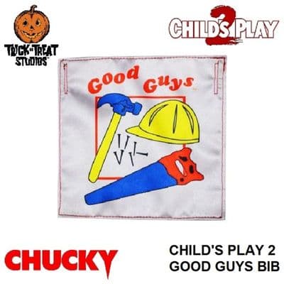 CHILD'S PLAY 2 PROP REPLICA 1:1 GOOD GUYS BIB FROM TRICK OR TREAT STUDIOS