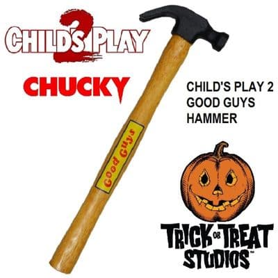 CHILD'S PLAY 2 PROP REPLICA 1:1 GOOD GUYS HAMMER FROM TRICK OR TREAT STUDIOS